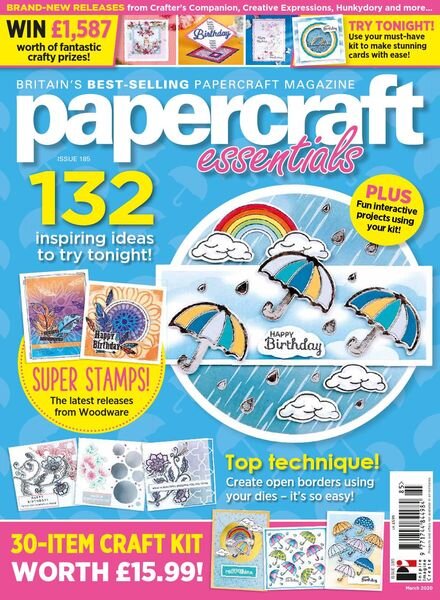 Papercraft Essentials – Issue 185 – February 2020 Cover