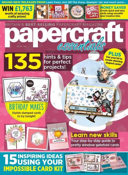 Papercraft Essentials – Issue 186 – March 2020 Cover
