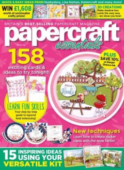 Papercraft Essentials – Issue 188 – June 2020