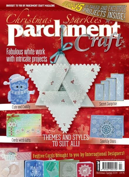 Parchment Craft – Christmas Sparkles 2014 Cover