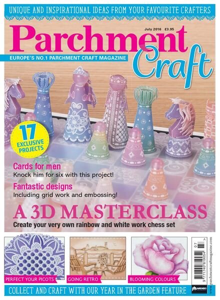 Parchment Craft – July 2016 Cover