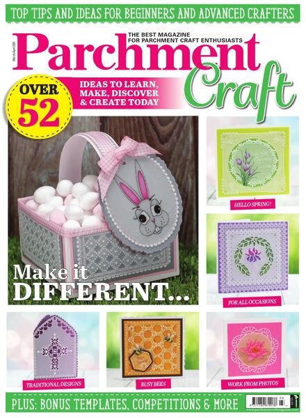 Parchment Craft – March-April 2021 Cover