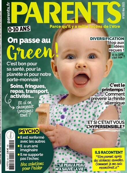 Parents France – Mai 2021 Cover