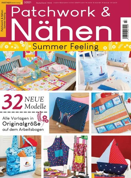 Patchwork & Nahen SPEZIAL – 10 April 2021 Cover
