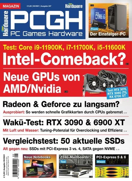 PC Games Hardware – Mai 2021 Cover