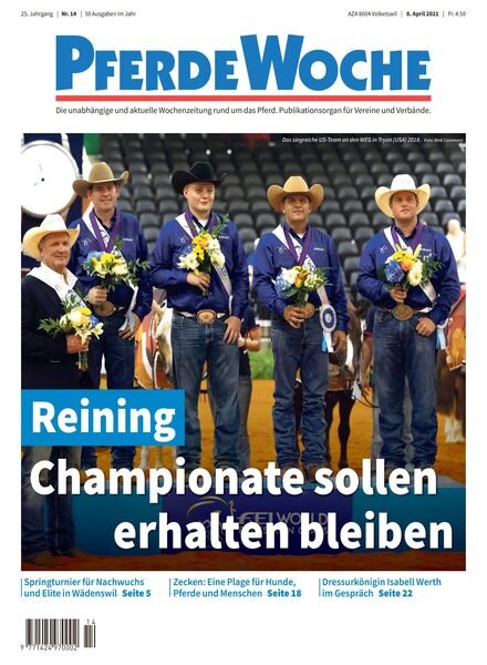 PferdeWoche – 08 April 2021 Cover