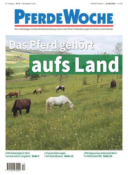 PferdeWoche – 24 Marz 2021 Cover