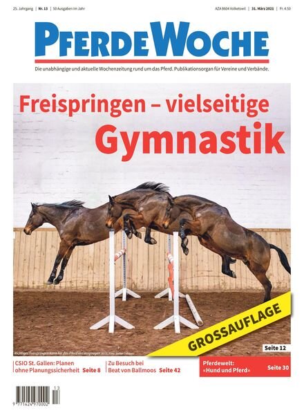 PferdeWoche – 31 Marz 2021 Cover