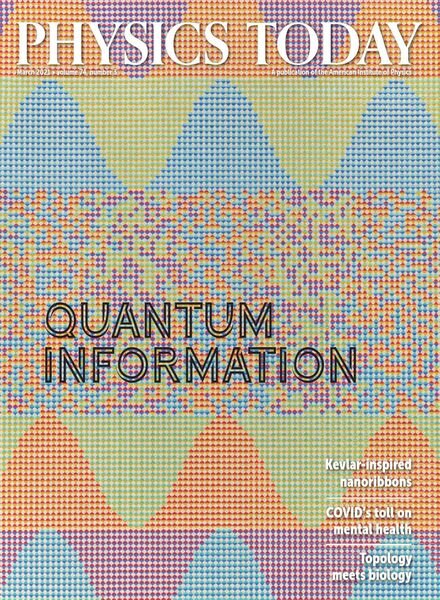Physics Today – March 2021 Cover