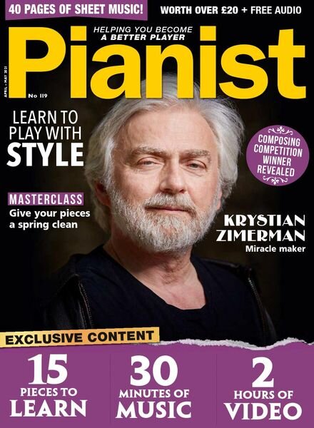 Pianist – Issue 119 – April -May 2021 Cover