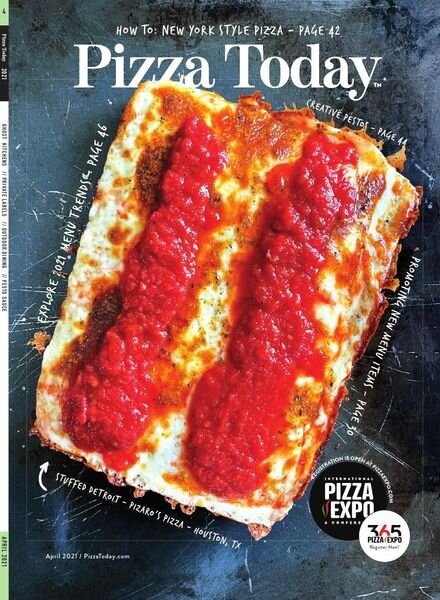 Pizza Today – April 2021 Cover