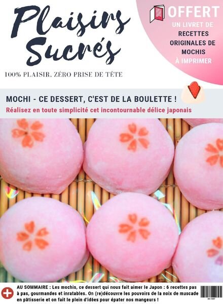 Plaisirs Sucres – N 18 2021 Cover