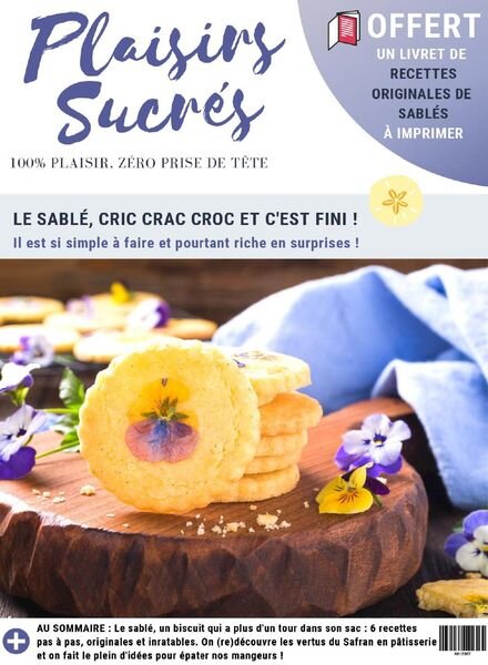 Plaisirs Sucres – N 19 2021 Cover