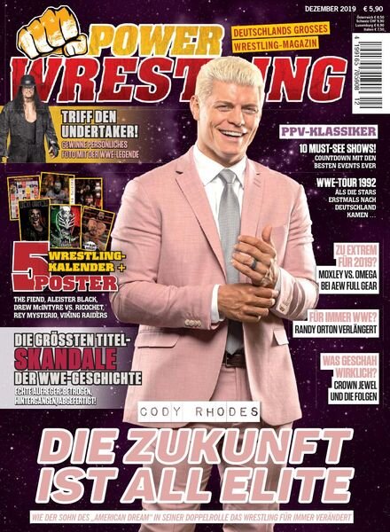 Power-Wrestling – Dezember 2019 Cover