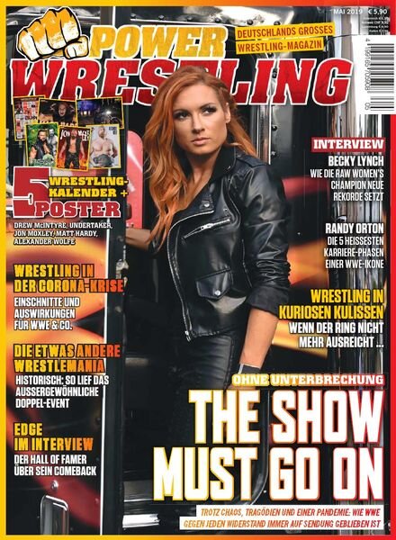 Power-Wrestling – Mai 2020 Cover