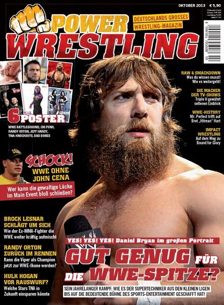 Power-Wrestling – Oktober 2013 Cover
