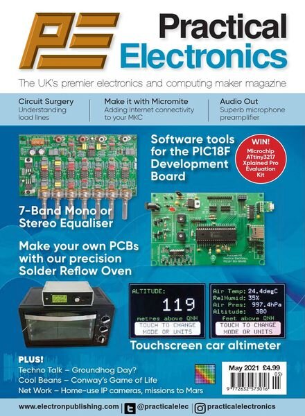 Practical Electronics – May 2021 Cover