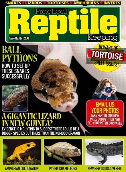 Practical Reptile Keeping – Issue 126 – June 2020 Cover