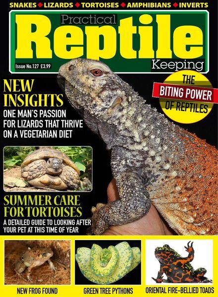 Practical Reptile Keeping – Issue 127 – July 2020 Cover