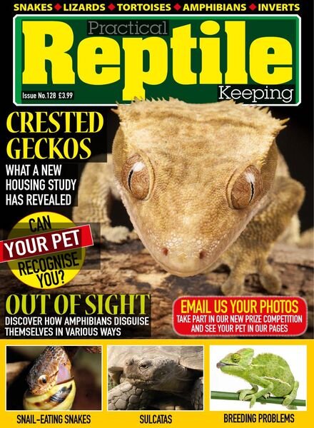 Practical Reptile Keeping – Issue 128 – August 2020 Cover