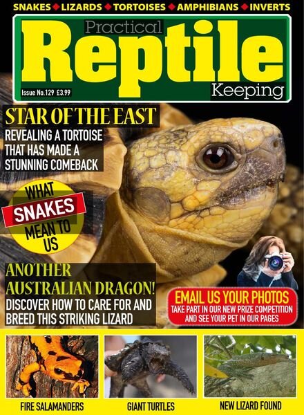 Practical Reptile Keeping – Issue 129 – September 2020 Cover