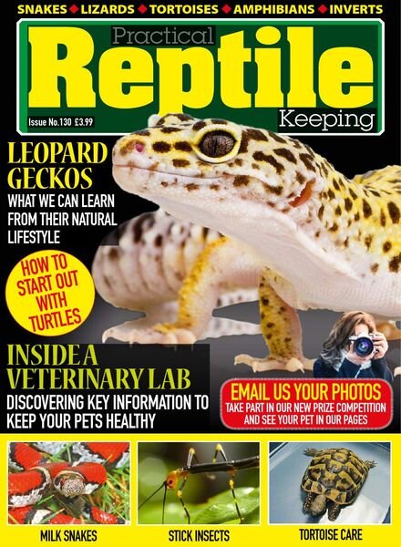 Practical Reptile Keeping – Issue 130 – October 2020 Cover