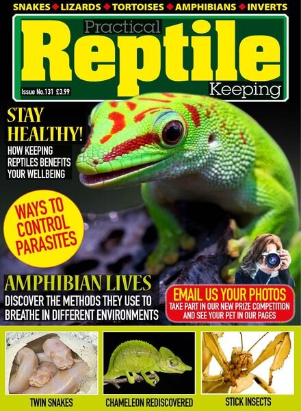 Practical Reptile Keeping – Issue 131 – November 2020 Cover