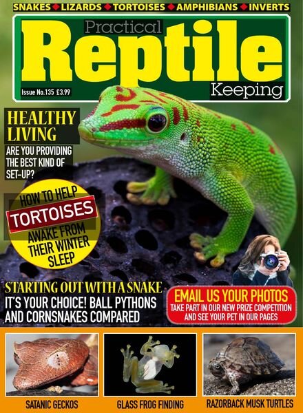 Practical Reptile Keeping – Issue 135 – February 2021 Cover