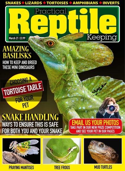 Practical Reptile Keeping – March 2021 Cover