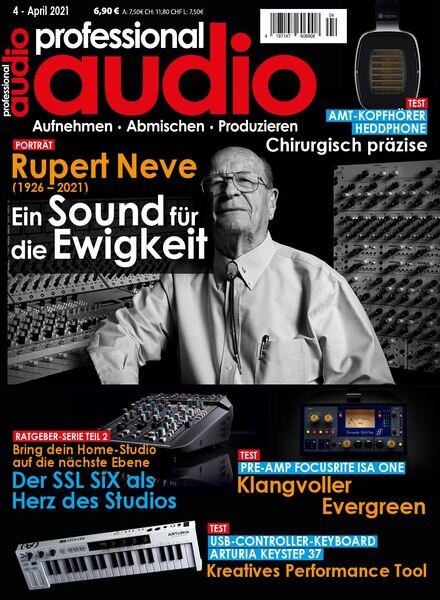 Professional Audio – April 2021 Cover