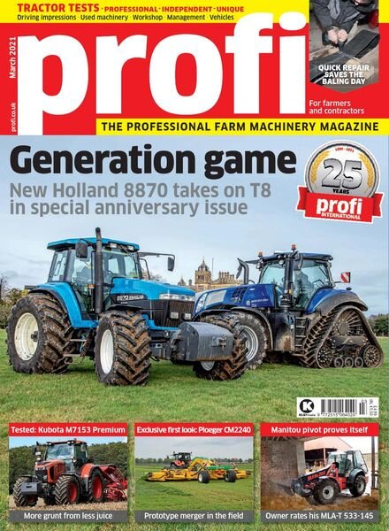 Profi International – March 2021 Cover