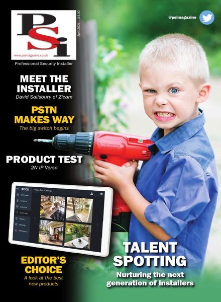 PSI Professional Security Installer – April 2021 Cover