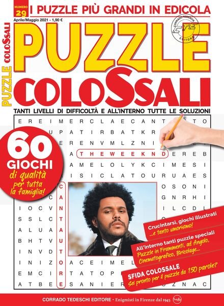 Puzzle Colossali – aprile 2021 Cover