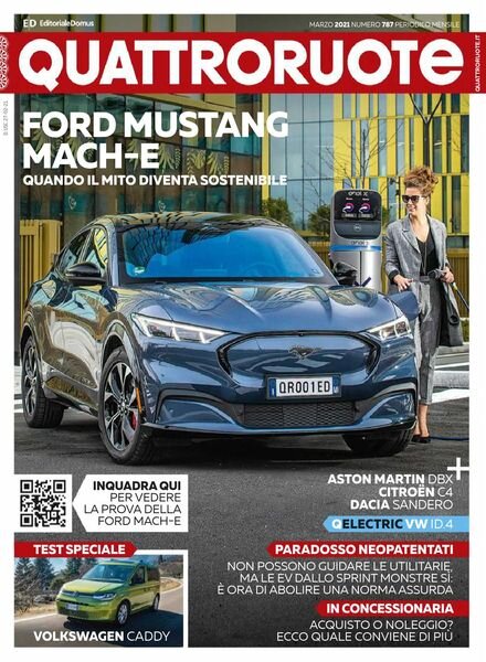 Quattroruote Italia – marzo 2021 Cover