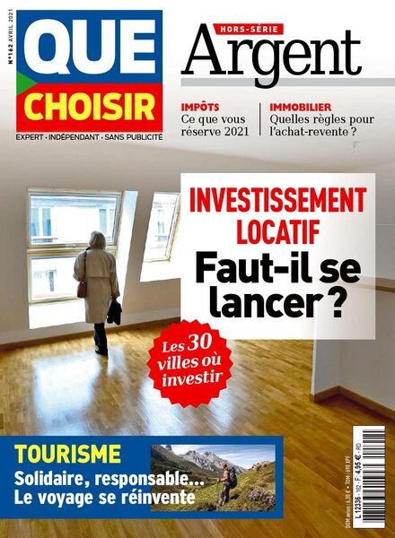 Que Choisir – Hors-Serie Argent – Avril 2021 Cover