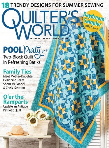 Quilter’s World – March 2021 Cover