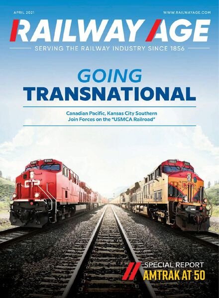 Railway Age – April 2021 Cover