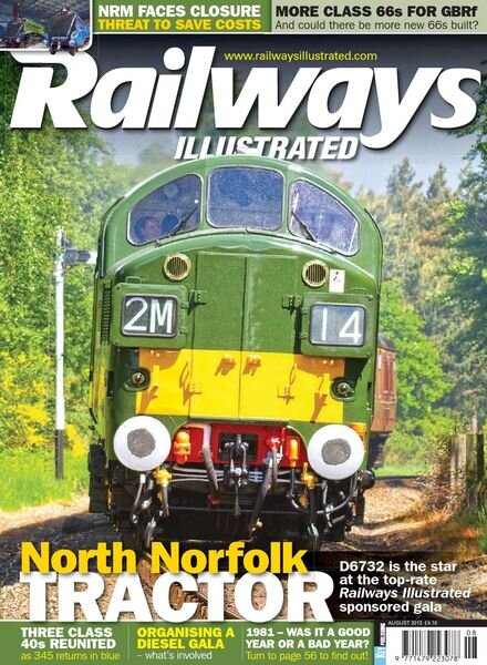 Railways Illustrated – August 2013 Cover