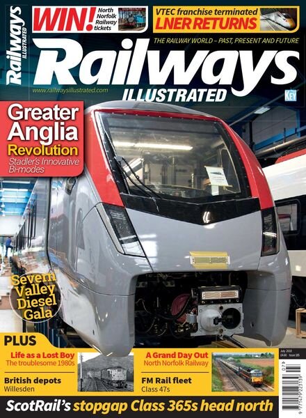Railways Illustrated – July 2018 Cover