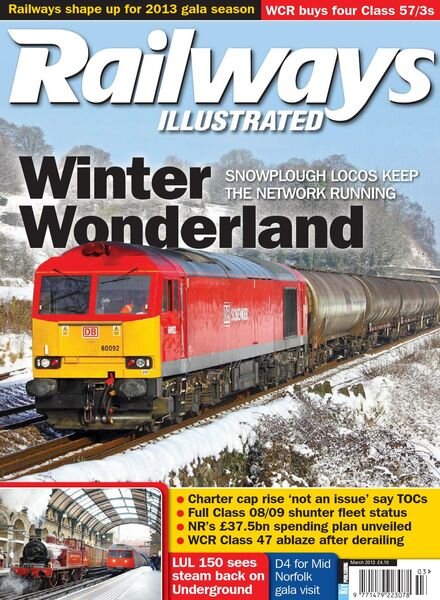 Railways Illustrated – March 2013 Cover