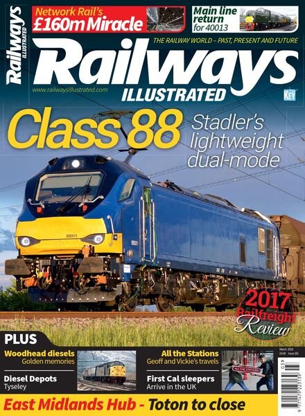 Railways Illustrated – March 2018 Cover