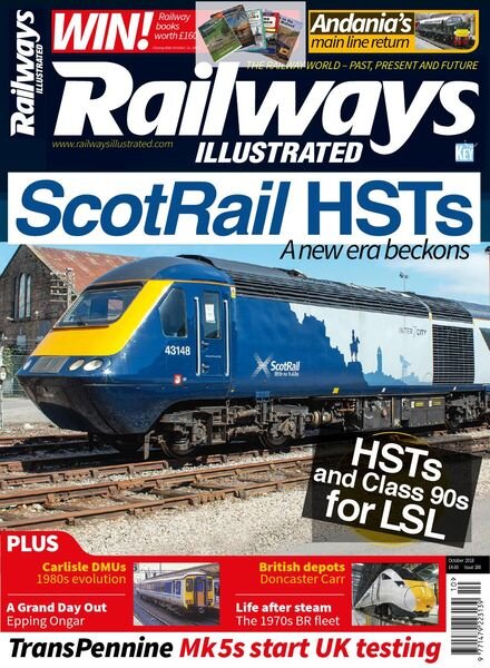 Railways Illustrated – October 2018 Cover