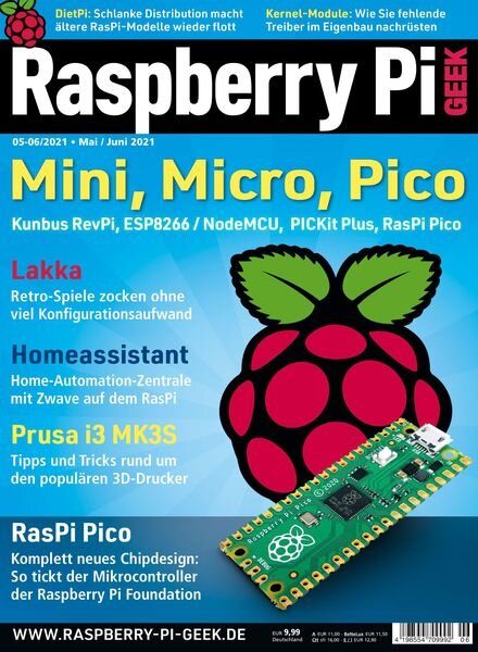 Raspberry Pi Geek – 08 April 2021 Cover