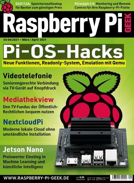 Raspberry Pi Geek – Februar 2021 Cover