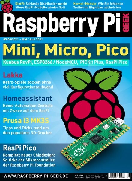 Raspberry Pi Geek – Mai 2021 Cover