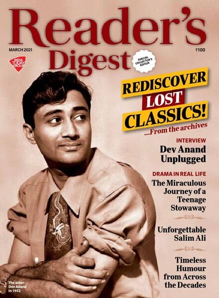 Reader’s Digest India – March 2021 Cover
