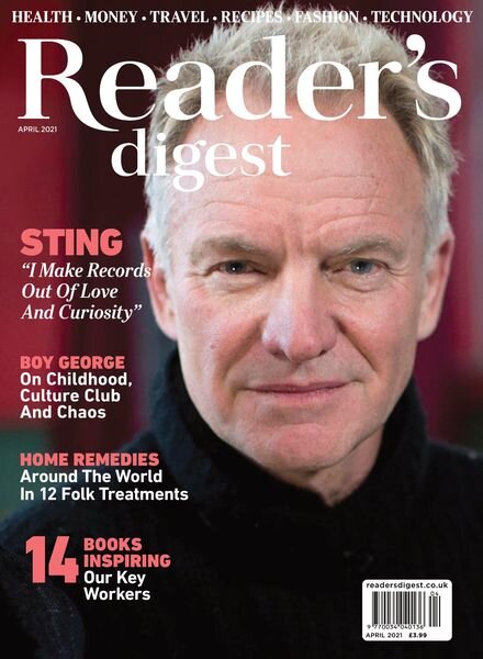 Reader’s Digest UK – April 2021 Cover