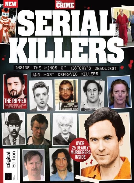 Real Crime Book of Serial Killers – 04 April 2021 Cover
