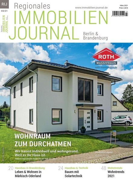 Regionales Immobilien Journal Berlin & Brandenburg – Marz 2021 Cover