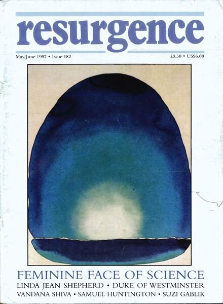 Resurgence & Ecologist – Resurgence, 182 – May-June 1997 Cover